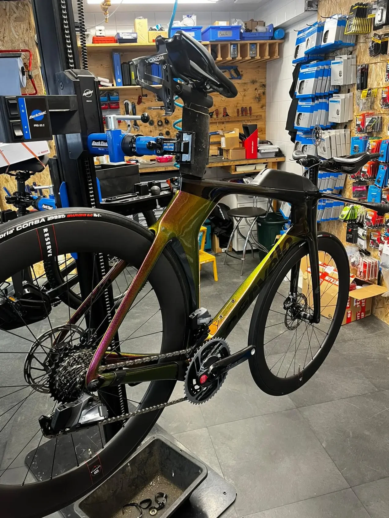 Achetez un vélo d occasion Cervélo P5 Ultegra Di2 en 56 cm buycycle