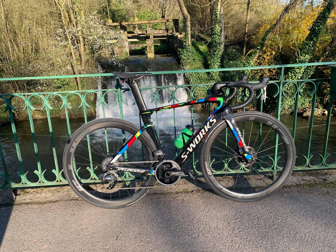 Specialized S Works Venge ViAS Disc Sagan Edition Frameset Used In L