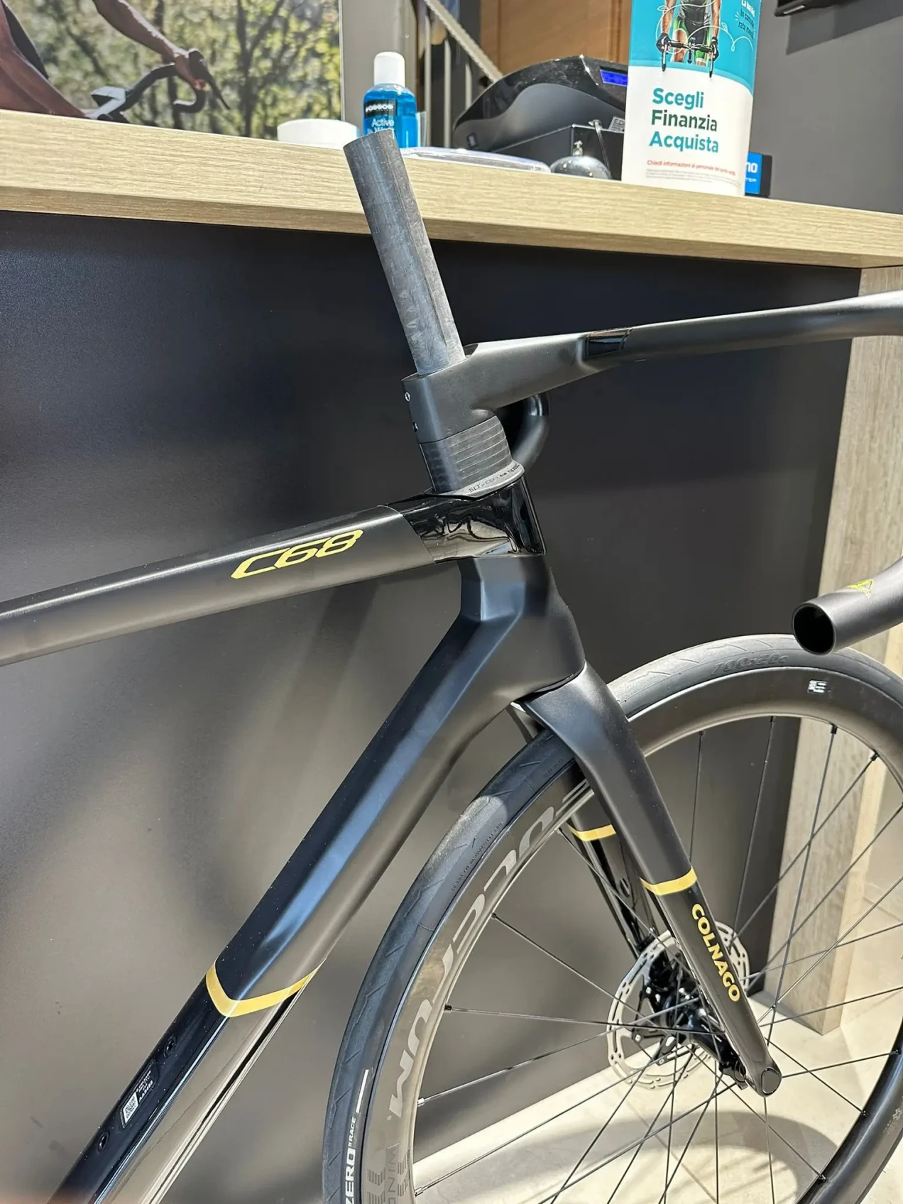 Colnago C68 TITANIUM FRAMESET Used In 53 Cm Buycycle