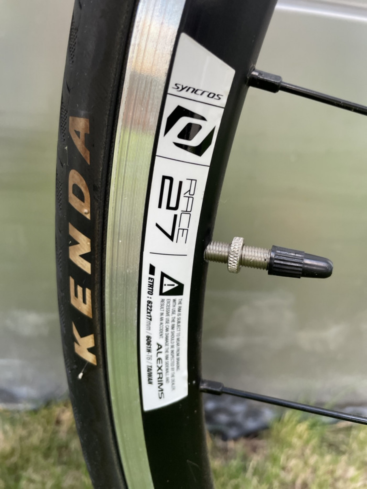 Synchros Alexrims Race 27 Shimano ホイール