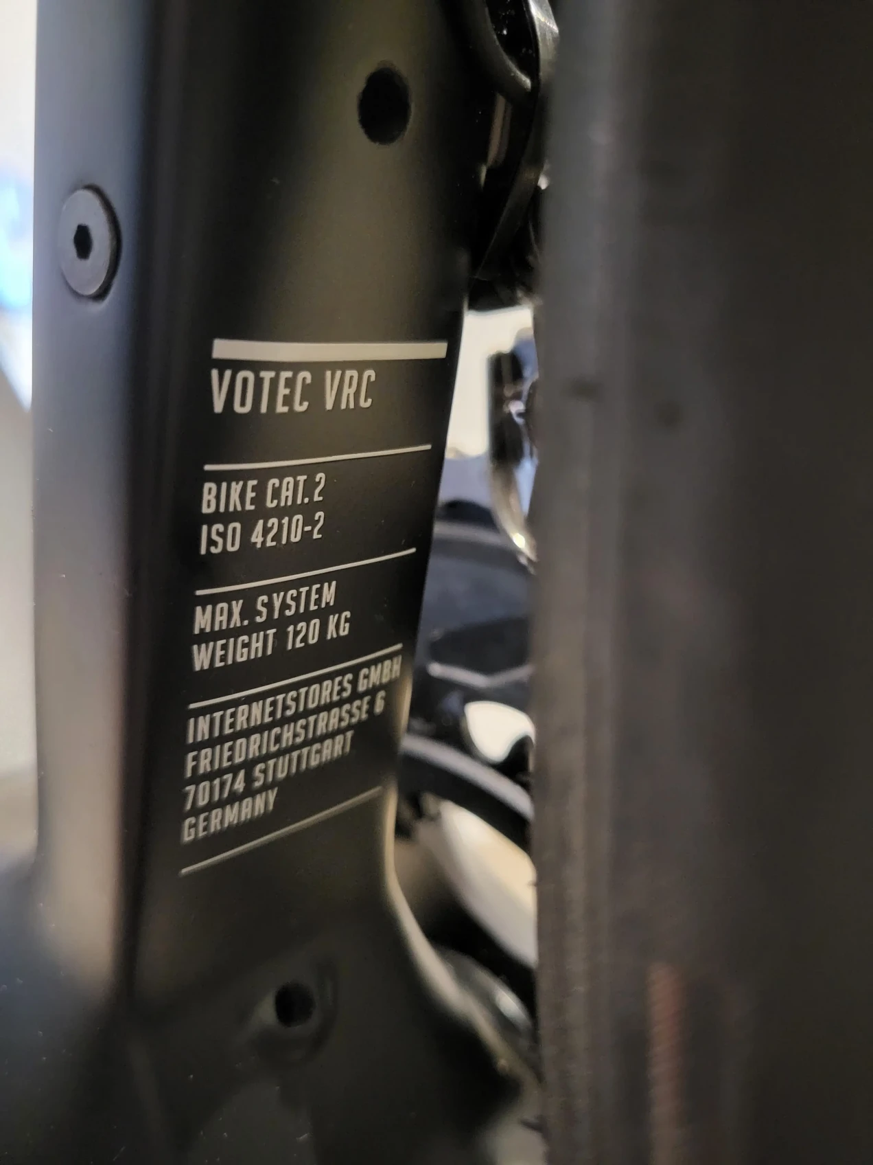 Votec VRC Pro used in XL buycycle