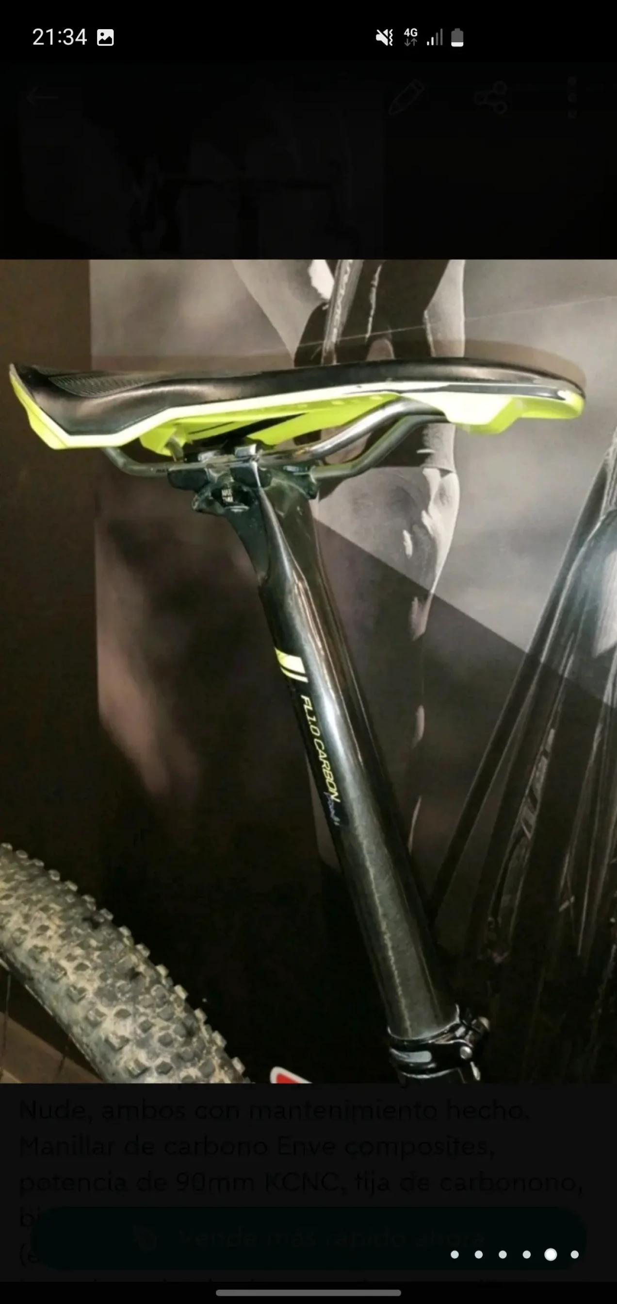 mountain bike handlebar