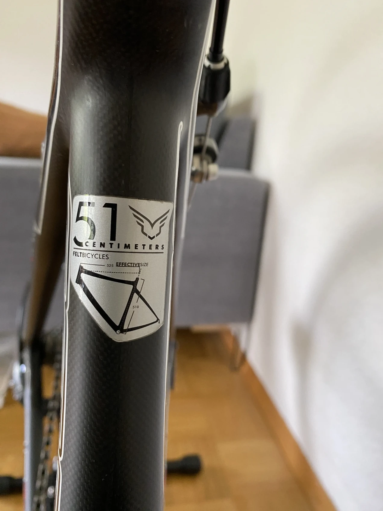 Felt Z1 Frame Kit used in 51 cm buycycle