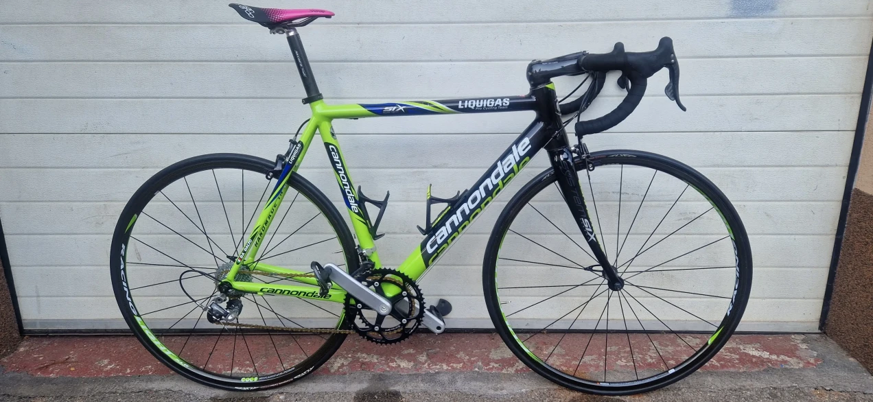 cannondale liquigas bike