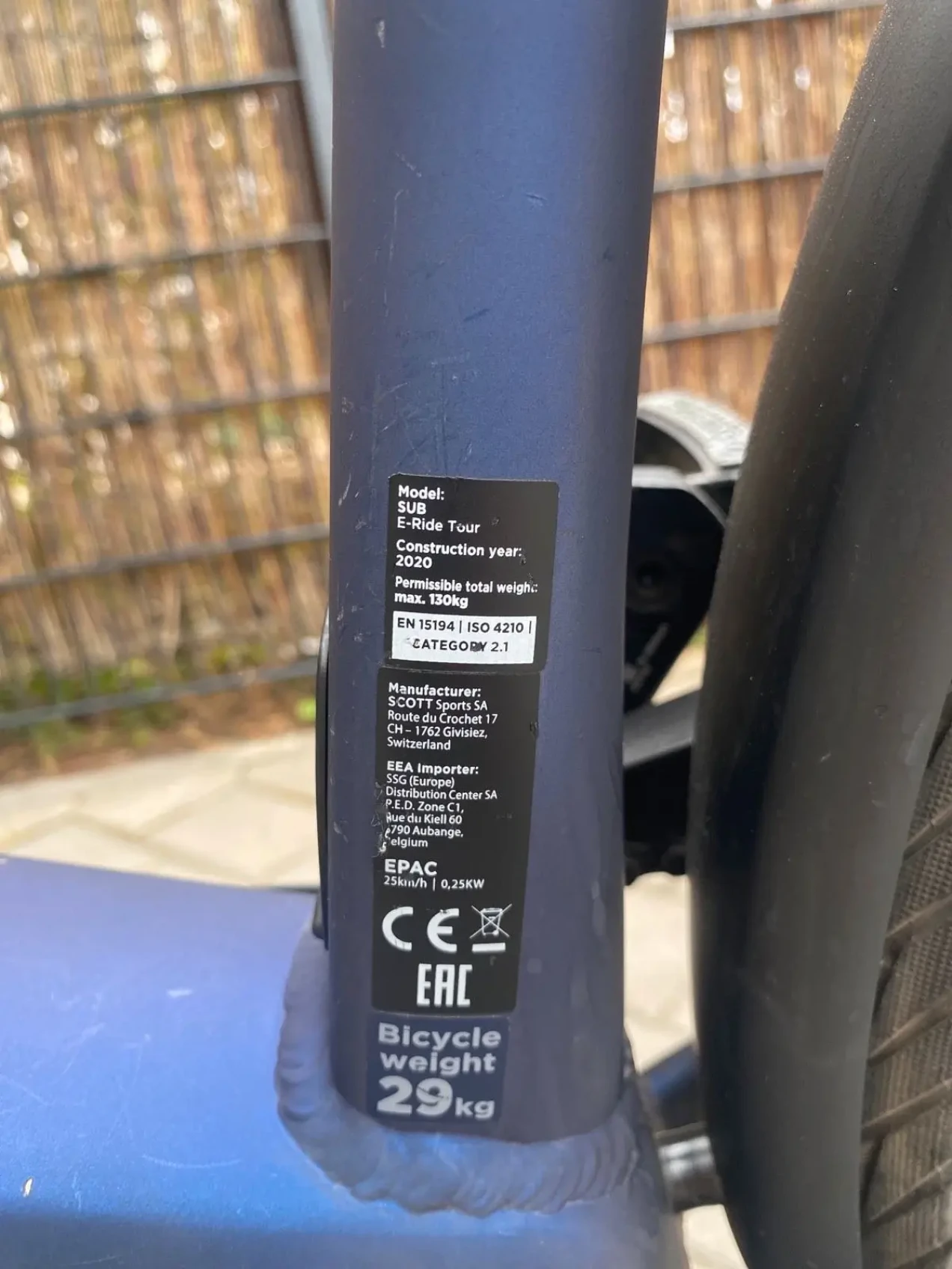 scott sub tour eride 10 men