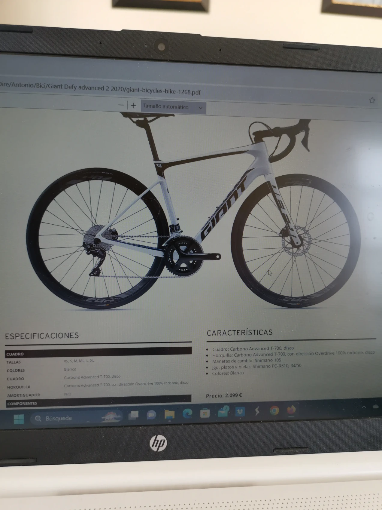 2020 giant defy advanced