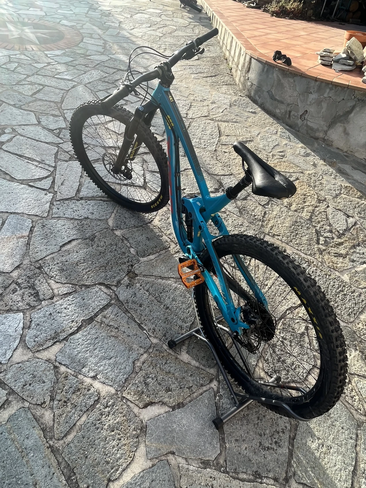 kona blue process 153 dl 27.5 full suspension mtb bike