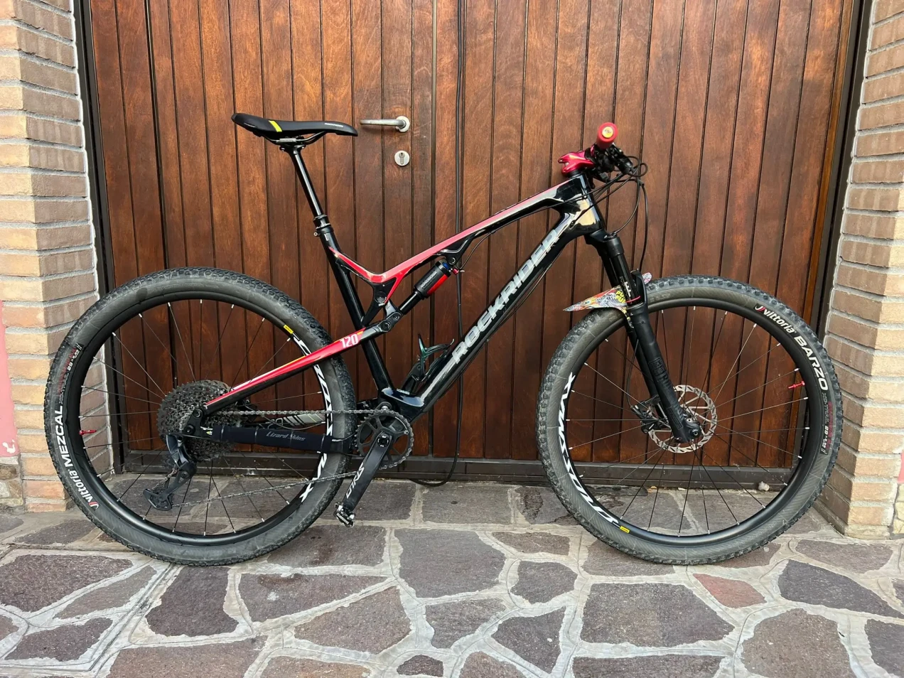 bike rockrider full suspension