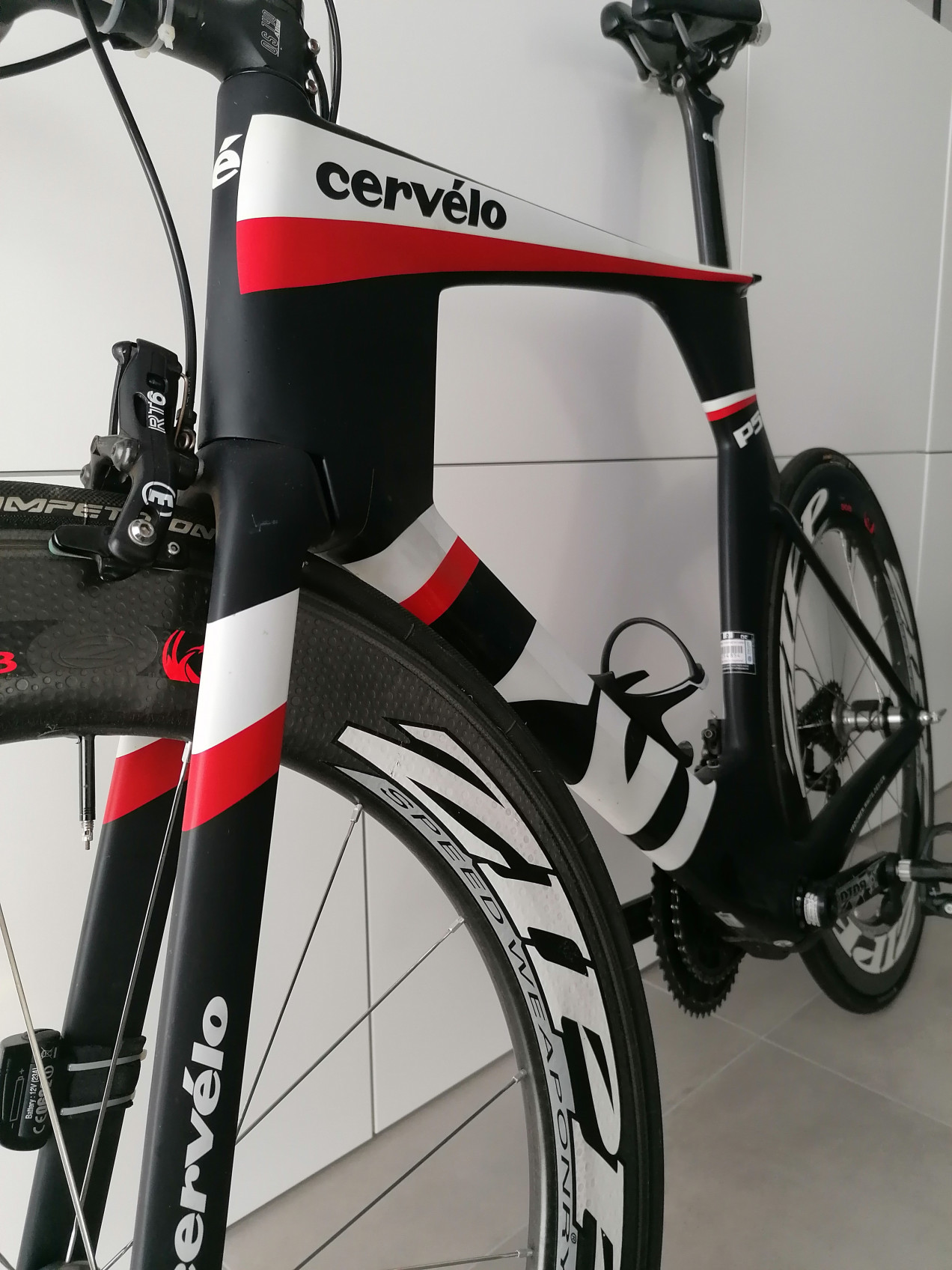 Cervélo P5 Six Red used in 61 cm | buycycle