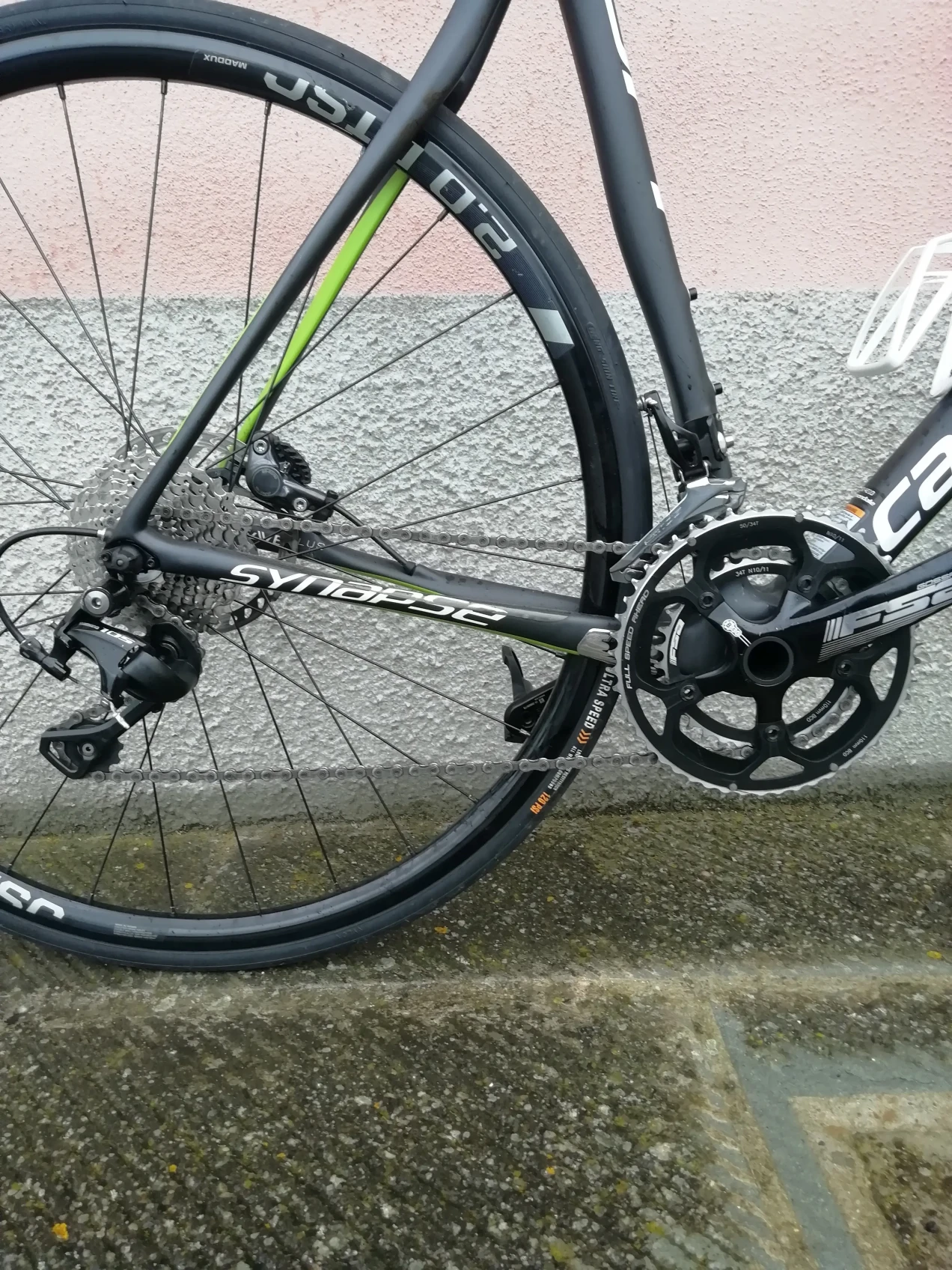 cannondale carbon synapse disc 105