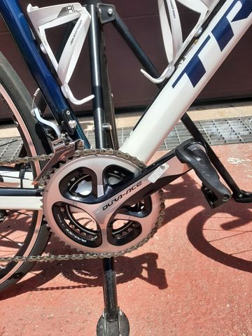 Used Trek Domane 5.9 Dura-Ace Compact 2017 Road & Gravel, White — image 8 of 12