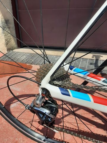 Used Trek Domane 5.9 Dura-Ace Compact 2017 Road & Gravel, White — image 7 of 12