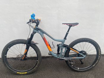 Used Giant Trance Advanced 2 2018 2018 Mountainbike, Blue, 27.5 — image 2 of 5