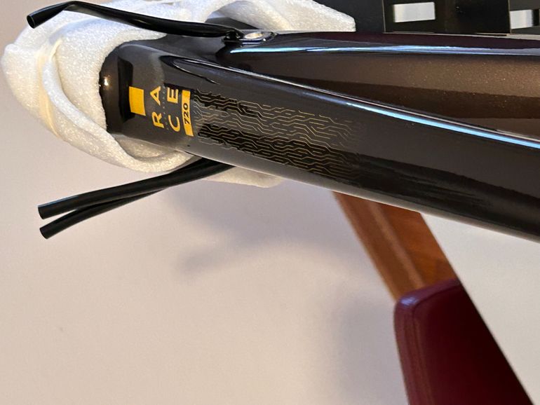 Used ROCKRIDER Race 720 Frameset 2022 Mountainbike, Nero — image 4 of 4