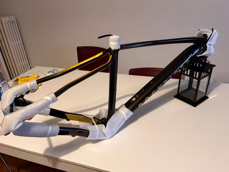 Used ROCKRIDER Race 720 Frameset 2022 Mountainbike, Nero — image 1 of 4