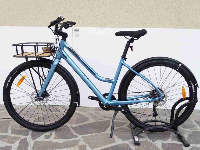 Used Cannondale TREADWELL EQ REMIXTE (Alpine) 2021 Mountainbike, Blue — image 2 of 3