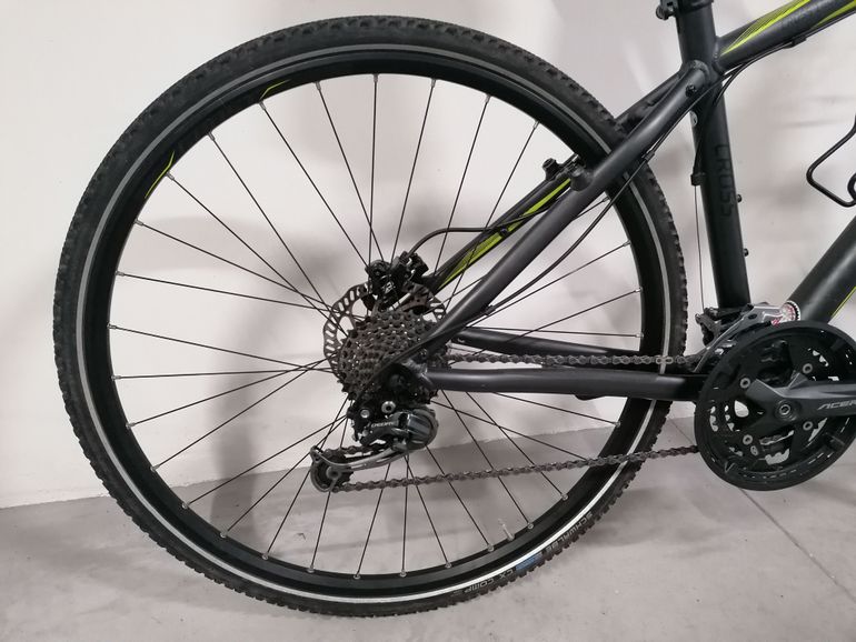 Used Ghost Cross 1800 2014 Mountainbike, Light Gray — image 3 of 4