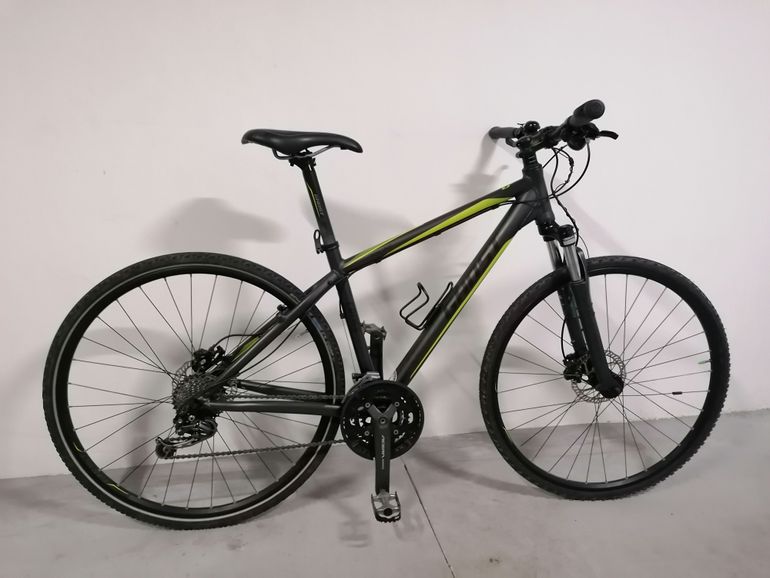 Used Ghost Cross 1800 2014 Mountainbike, Light Gray — image 1 of 4