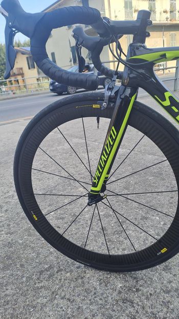 Used Specialized S-Works SL5 Tinkoff Saxo TEAM 2017 Road & Gravel, Black — image 7 of 8