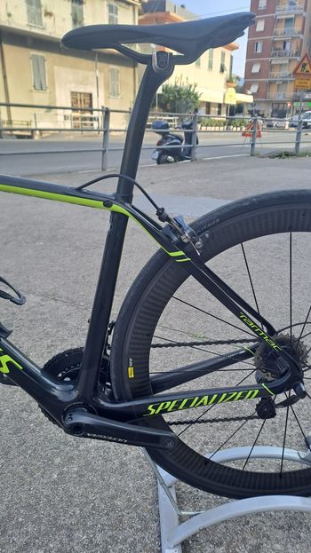 Used Specialized S-Works SL5 Tinkoff Saxo TEAM 2017 Road & Gravel, Black — image 8 of 8