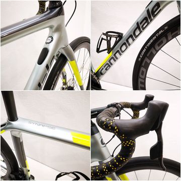 Cannondale Synapse Carbon Disc RED eTap 2019 2019 Road & Gravel usato, Grigio chiaro — immagine 10 di 12