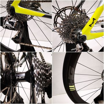 Cannondale Synapse Carbon Disc RED eTap 2019 2019 Road & Gravel usato, Grigio chiaro — immagine 7 di 12