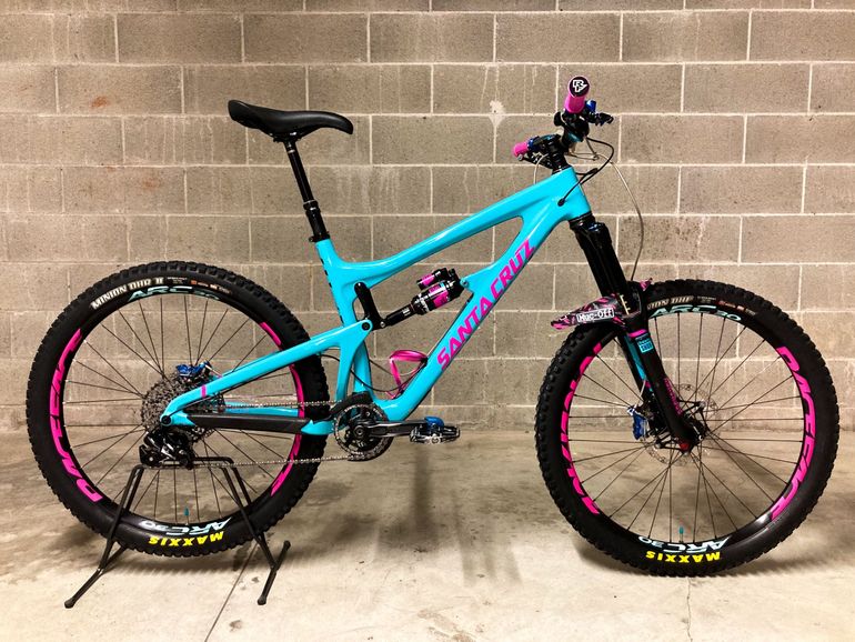 Santa cruz nomad blue and pink online