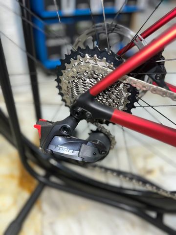 Used Wilier 0 SLR SRAM FORCE D2 AXS 2x12 2023 Road & Gravel, Red — image 8 of 10