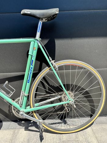 Used Bianchi Specialissima Frameset 1986 Road & Gravel, Blue — image 4 of 6