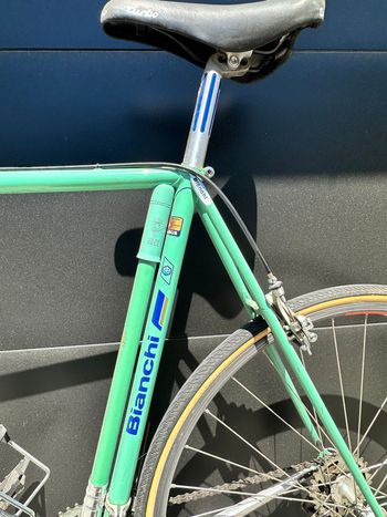 Used Bianchi Specialissima Frameset 1986 Road & Gravel, Blue — image 6 of 6