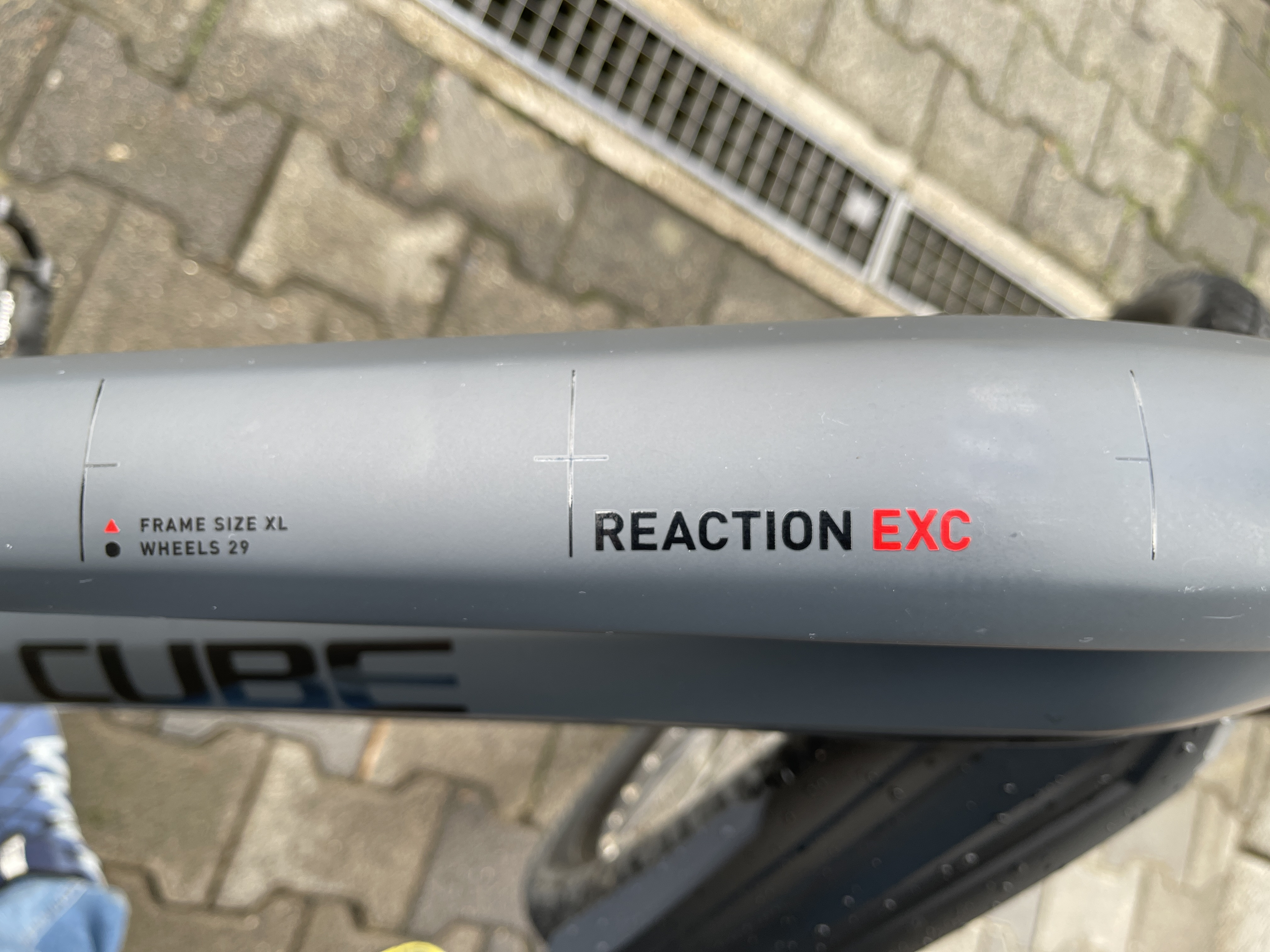 CUBE REACTION HYBRID EXC 750 29 Trapeze