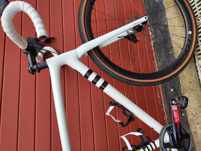 Used Specialized Crux Pro 2024 2024 Road & Gravel, Weiß — image 8 of 8