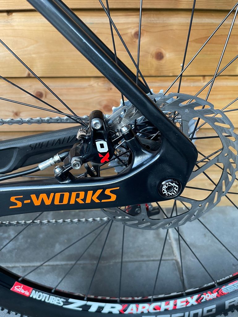 Used Specialized S-Works Stumpjumper Fact Carbon/Sram XO/XX/Brain/Gr.L 2019 Mountainbike, Black — image 13 of 26