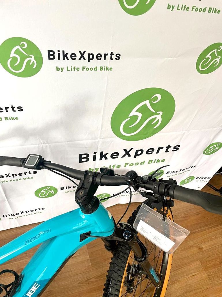 Used CUBE STEREO HYBRID 140 HPC PRO 625 2022 Mountainbike, shop.filter.color.0000ff — image 6 of 9