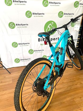 Used CUBE STEREO HYBRID 140 HPC PRO 625 2022 Mountainbike, shop.filter.color.0000ff — image 5 of 9