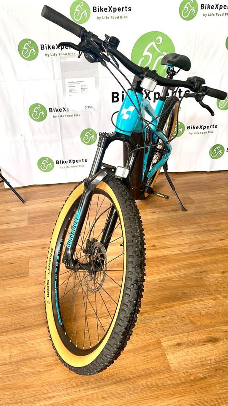 Used CUBE STEREO HYBRID 140 HPC PRO 625 2021 Mountainbike, Blue — image 8 of 9