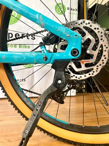 Used CUBE STEREO HYBRID 140 HPC PRO 625 2021 Mountainbike, Blue — image 5 of 9