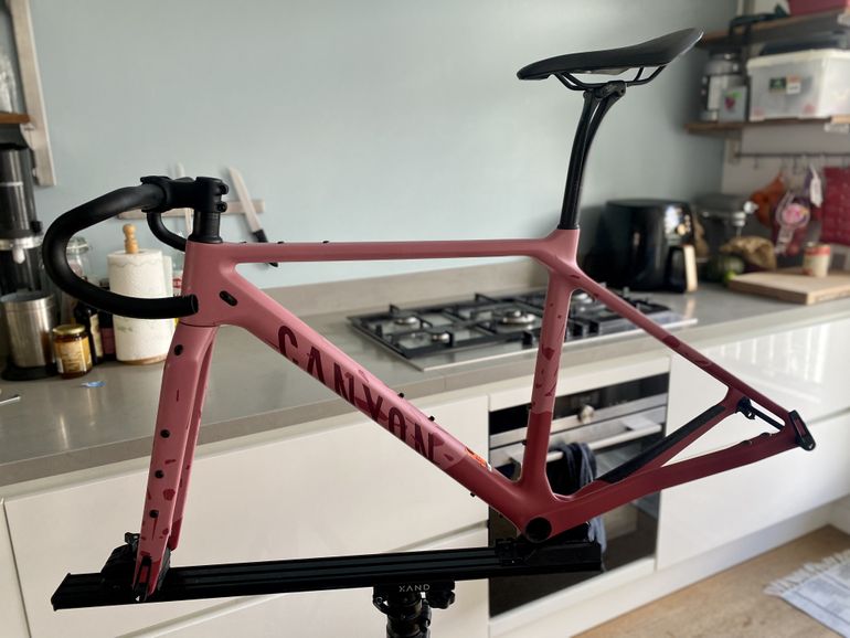 Used Canyon Grizl CF SL Frameset 2022 Road & Gravel, Morado — image 3 of 5