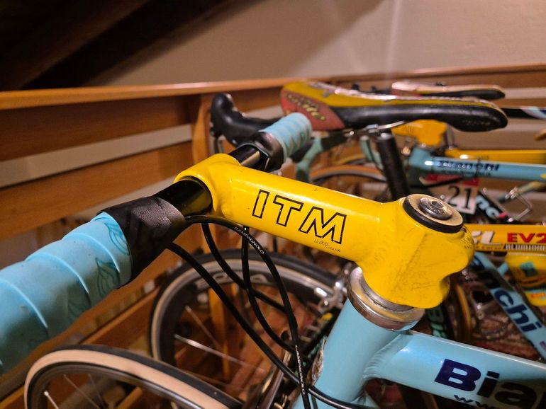 Used Bianchi Mega pro xl sc 61.10 Pantani Mercatone uno 98 1999 Road & Gravel, Orange — image 28 of 32