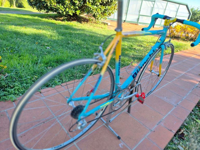Used Bianchi Mega pro xl sc 61.10 Pantani Mercatone uno 98 1999 Road & Gravel, Orange — image 18 of 32