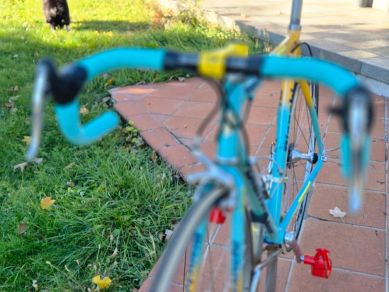 Used Bianchi Mega pro xl sc 61.10 Pantani Mercatone uno 98 1999 Road & Gravel, Orange — image 8 of 32