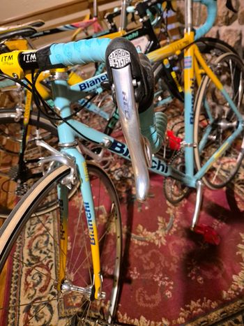 Used Bianchi Mega pro xl sc 61.10 Pantani Mercatone uno 98 1999 Road & Gravel, Orange — image 24 of 32