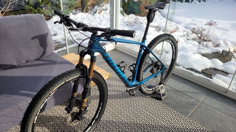 Used Niner AIR 9 RDO 4-STAR SHIMANO XT 2022 2022 Mountainbike, Blu — image 3 of 19