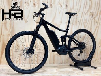 Used CUBE Stereo SL Hybrid 120 Carbon XT 2018 Mountainbike, Schwarz — image 1 of 13