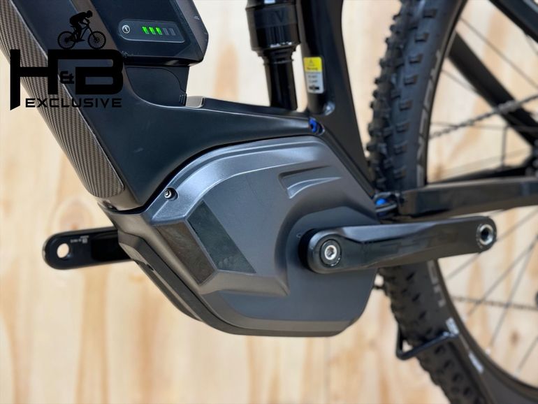 Used CUBE Stereo SL Hybrid 120 Carbon XT 2018 Mountainbike, Schwarz — image 11 of 13