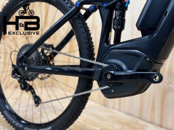 Used CUBE Stereo SL Hybrid 120 Carbon XT 2018 Mountainbike, Schwarz — image 2 of 13