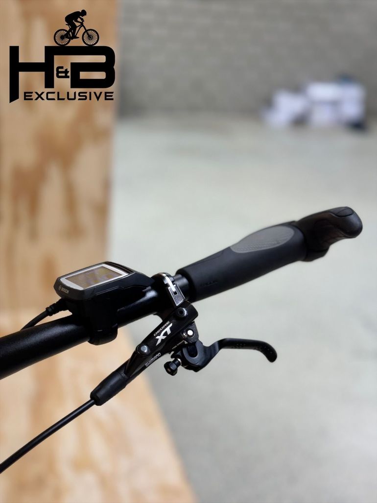 Used CUBE Stereo SL Hybrid 120 Carbon XT 2018 Mountainbike, Schwarz — image 6 of 13