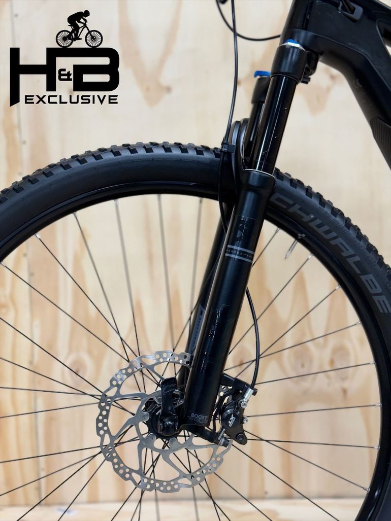 Used CUBE Stereo SL Hybrid 120 Carbon XT 2018 Mountainbike, Schwarz — image 5 of 13