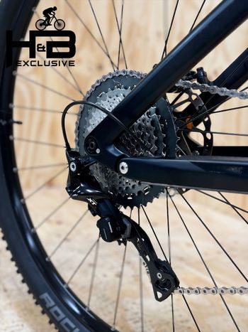 Used CUBE Stereo SL Hybrid 120 Carbon XT 2018 Mountainbike, Schwarz — image 3 of 13