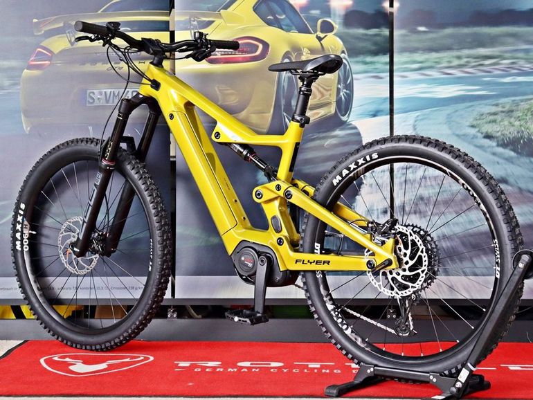 Used Flyer Uproc 6 6.50 Carbon 2022 Mountainbike, shop.filter.color.ffff00 — image 6 of 14